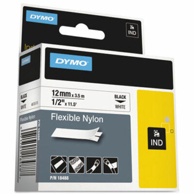 Dymo Rhino Flexible Nylon Labels - DYM18488