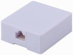 Cat 5E/6 Surf Wall Jack