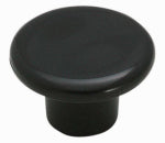 1-1/4" BLK Cabinet Knob