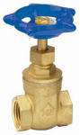 1/2"BRS THRD Gate Valve