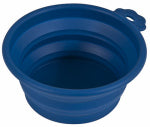 3C BLU Trav Pet Bowl