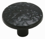 1-1/4" BLK Cabinet Knob