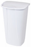 11GAL WHT Wastebasket