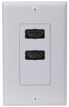 HDMI Dual Wall Plate