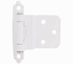 PR 3/8" WHT Inset Hinge