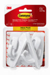 6PK LG WHT Command Hook