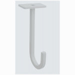 5" WHT Ceiling Hook