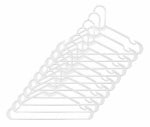 10PK Plastic Hangers