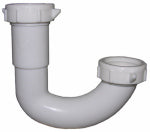 1-1/4" WHT PVC J Bend