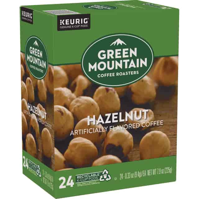 Green Mountain Hazelnut Coffee K-Cups,  24/Box- DS GMT6792