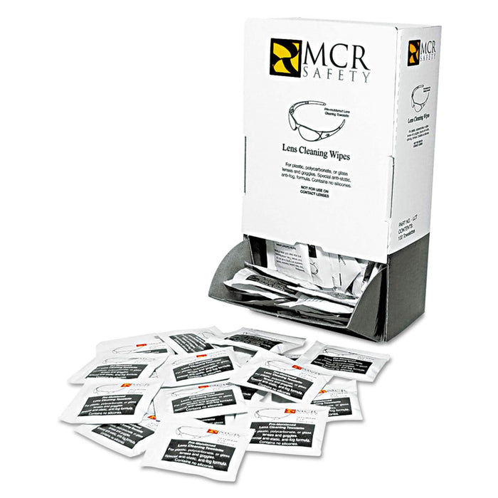 MCR Safety Lens Cleaning Towelettes, 100/Box - DS CRWLCT