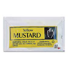 Vistar Condiment Packets, Mustard, 0.16 oz Packet, 200/Carton - DS VST80006 VMG FED FOUND PLATINUM - DS