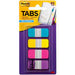 Post-it 1" Wide Tabs with Dispenser, Aqua, Pink, Violet, Yellow, 88/Pack - MMM70005179216