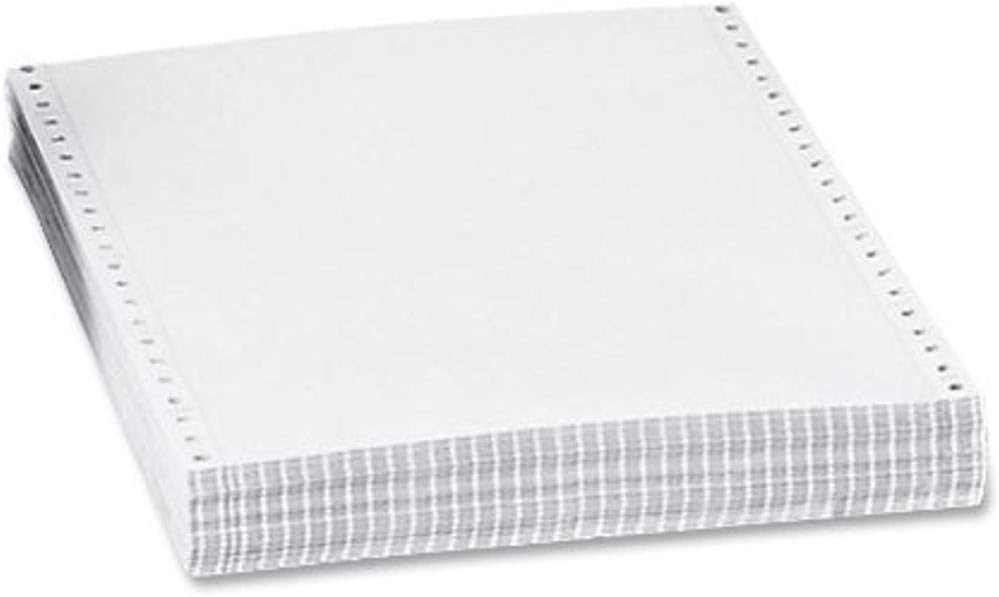 Willamette Computer Printout Paper, 1-Part, 20 lb Bond Weight, 9.5 x 11, White, 2,700/Carton - NATIONAL BRANDS W/FREIGHT WLL951027