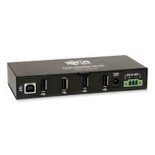 Tripp Lite USB 2.0 Mini Hub, 4 Ports, Black TRPU223004IND