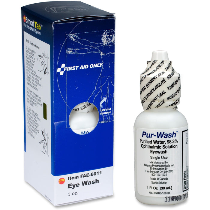 First Aid Only Pur-Wash Eyewash - FAOFAE6011