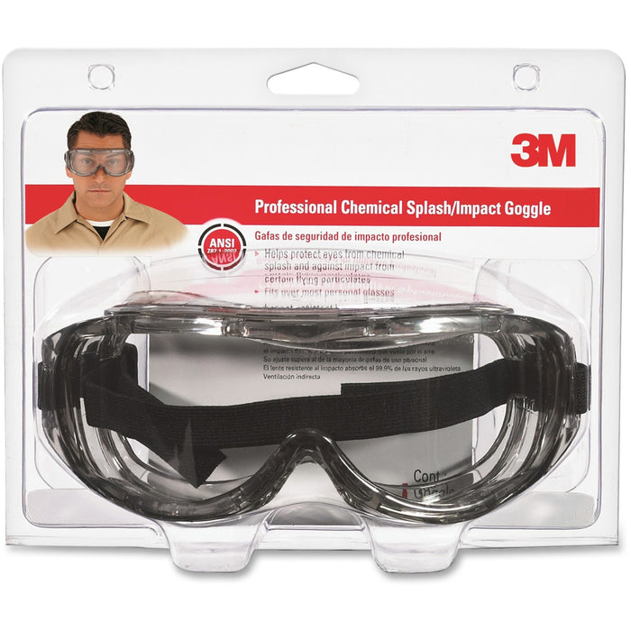 3M Chemical Splash/Impact Goggles - MMM91264H1DC