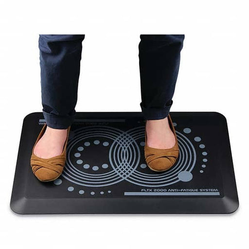 Floortex AFS-TEX 2000 Anti-Fatigue Mat, 20 x 32, Black - DS FLRFCA22032BK