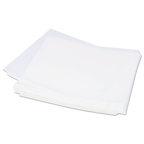 Top-load Poly Sheet Protectors, Heavy Gauge, Nonglare, Clear 50-pack
